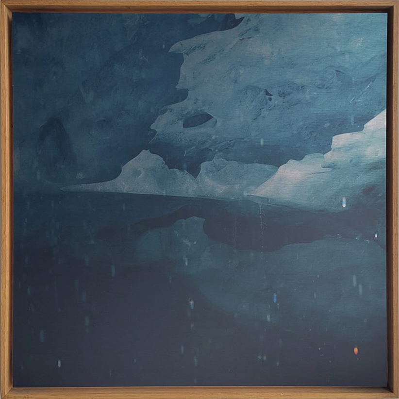 Fonte #2 . 2017 | Photographie argentique,
impression UV sur aluminium brossé